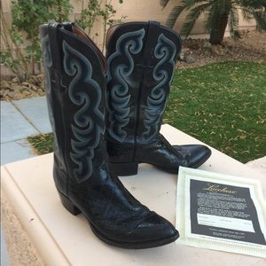 Handmade Western Boots by Lucchese.